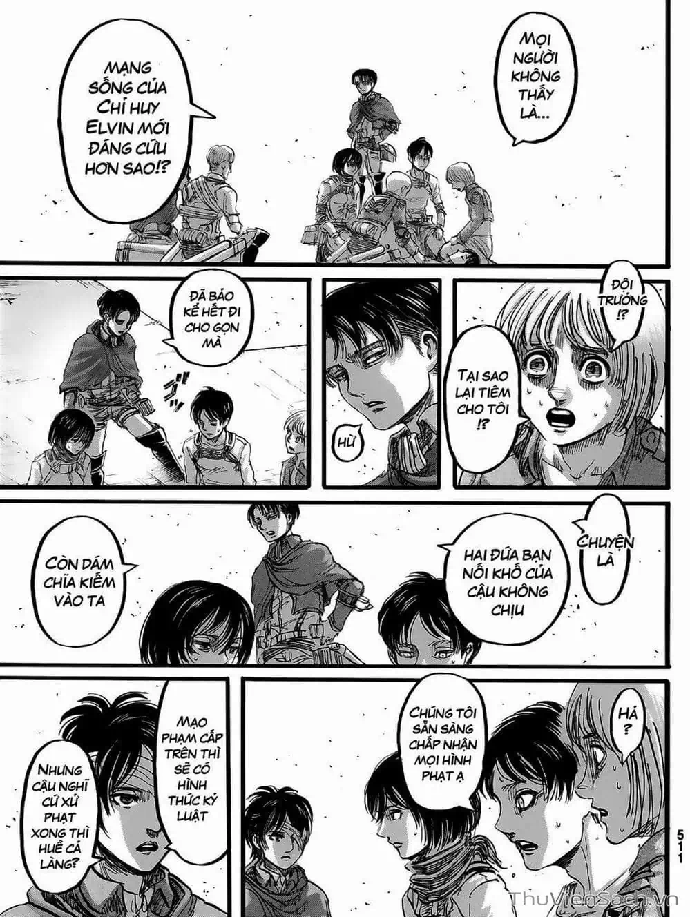 Truyện Tranh Đại Chiến Titan - Attack On Titan trang 8