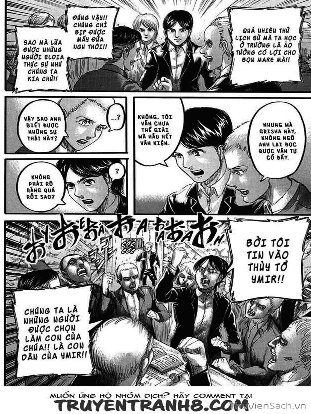 Truyện Tranh Đại Chiến Titan - Attack On Titan trang 8