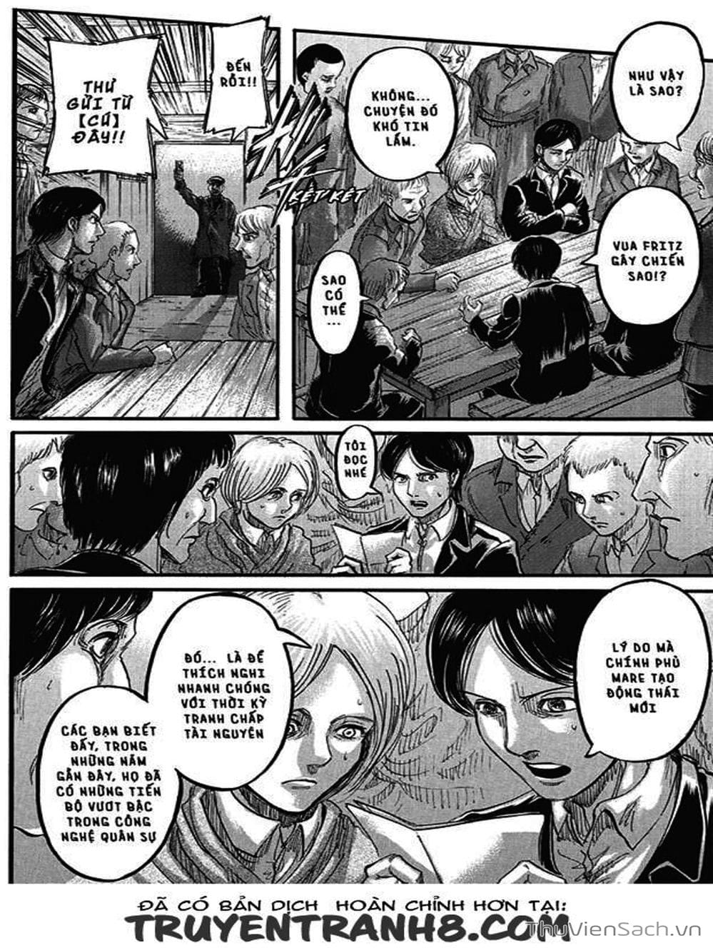 Truyện Tranh Đại Chiến Titan - Attack On Titan trang 8
