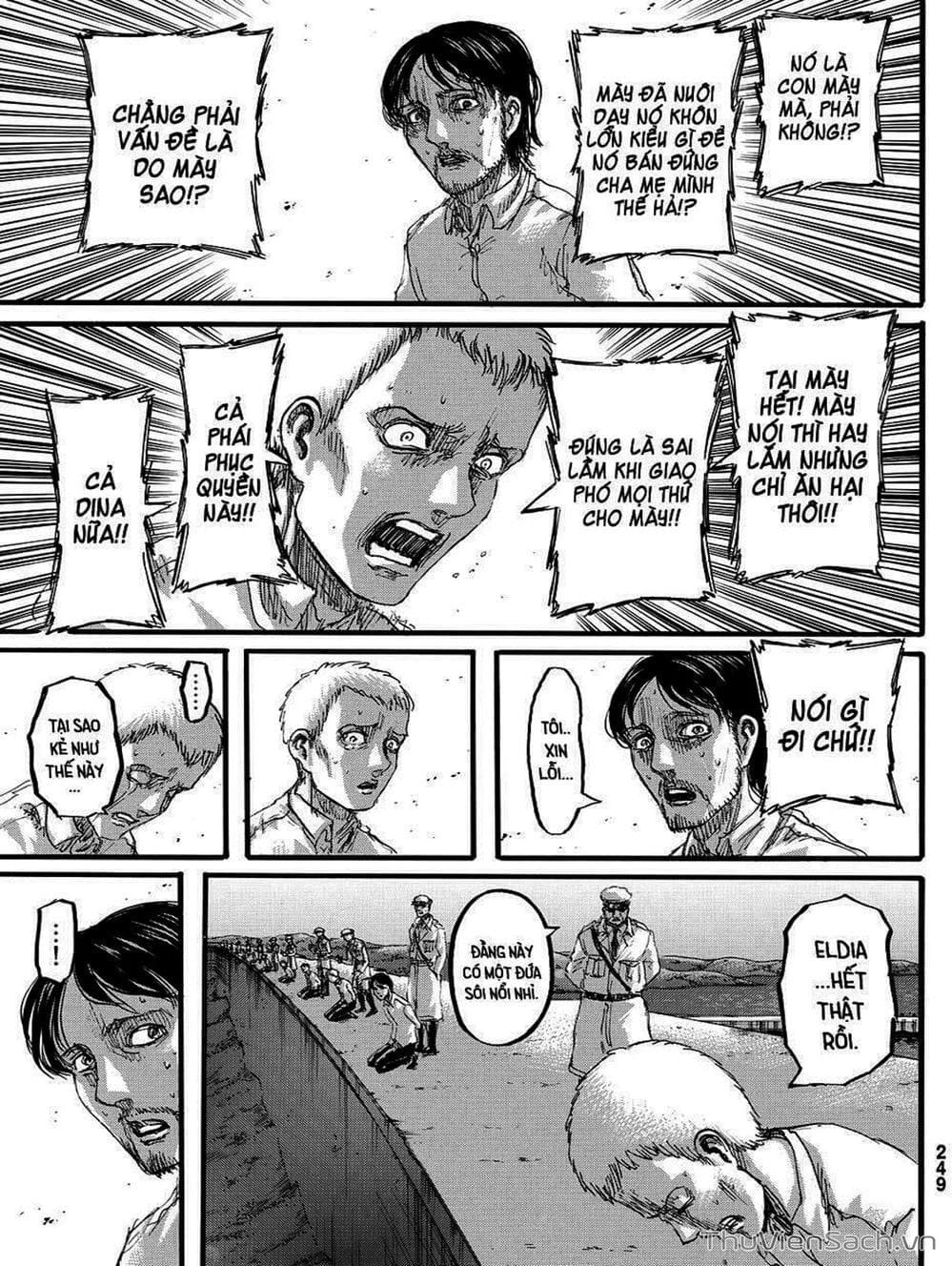 Truyện Tranh Đại Chiến Titan - Attack On Titan trang 8