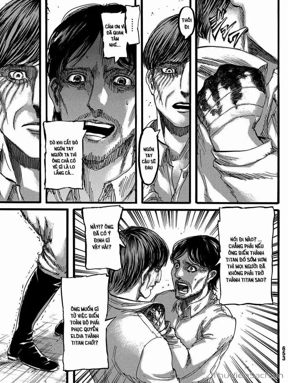 Truyện Tranh Đại Chiến Titan - Attack On Titan trang 8
