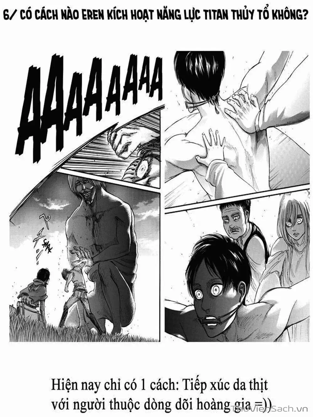 Truyện Tranh Đại Chiến Titan - Attack On Titan trang 8