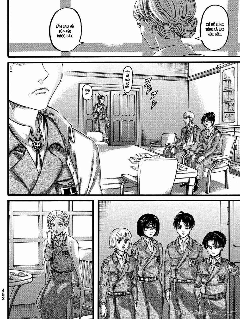 Truyện Tranh Đại Chiến Titan - Attack On Titan trang 8