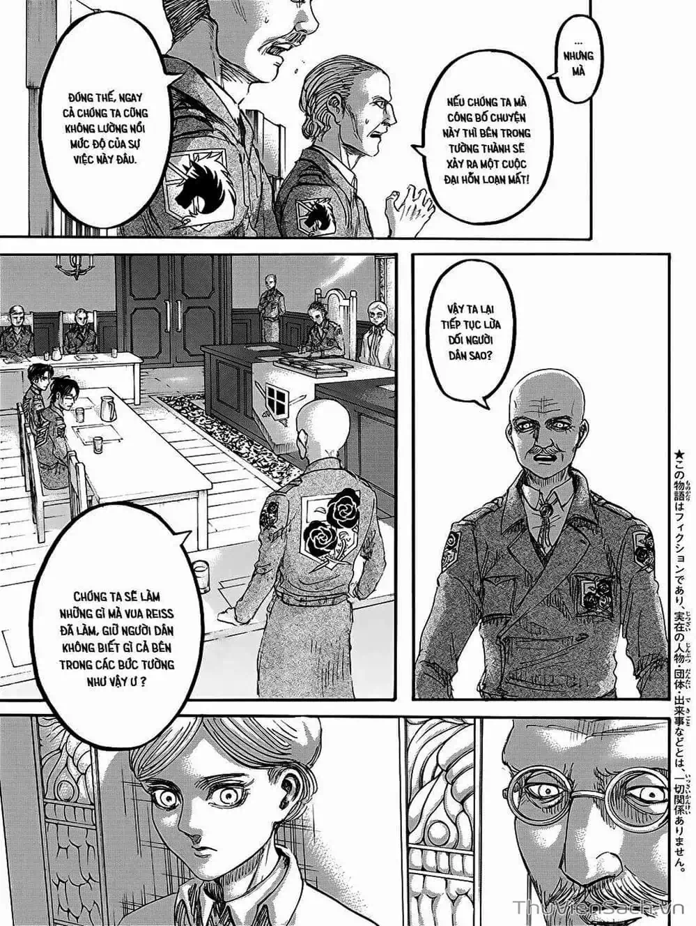Truyện Tranh Đại Chiến Titan - Attack On Titan trang 8