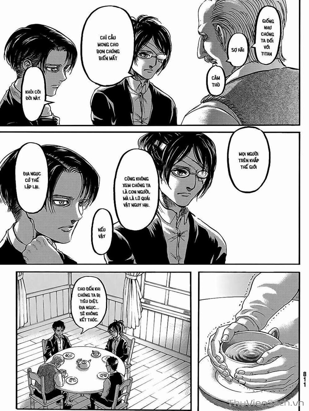 Truyện Tranh Đại Chiến Titan - Attack On Titan trang 8
