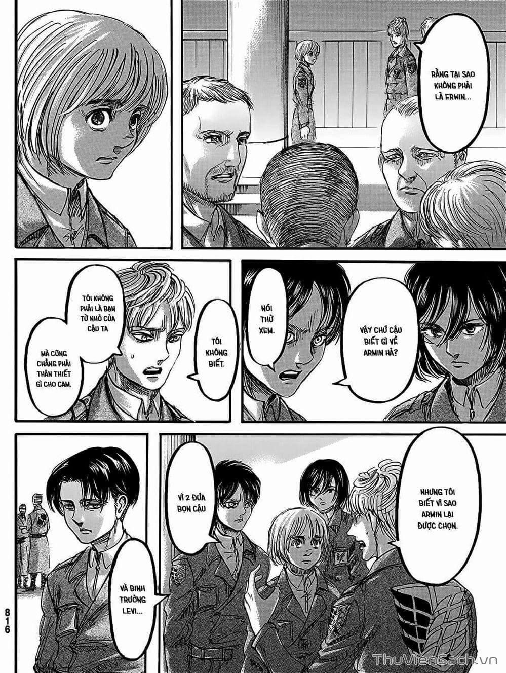 Truyện Tranh Đại Chiến Titan - Attack On Titan trang 8