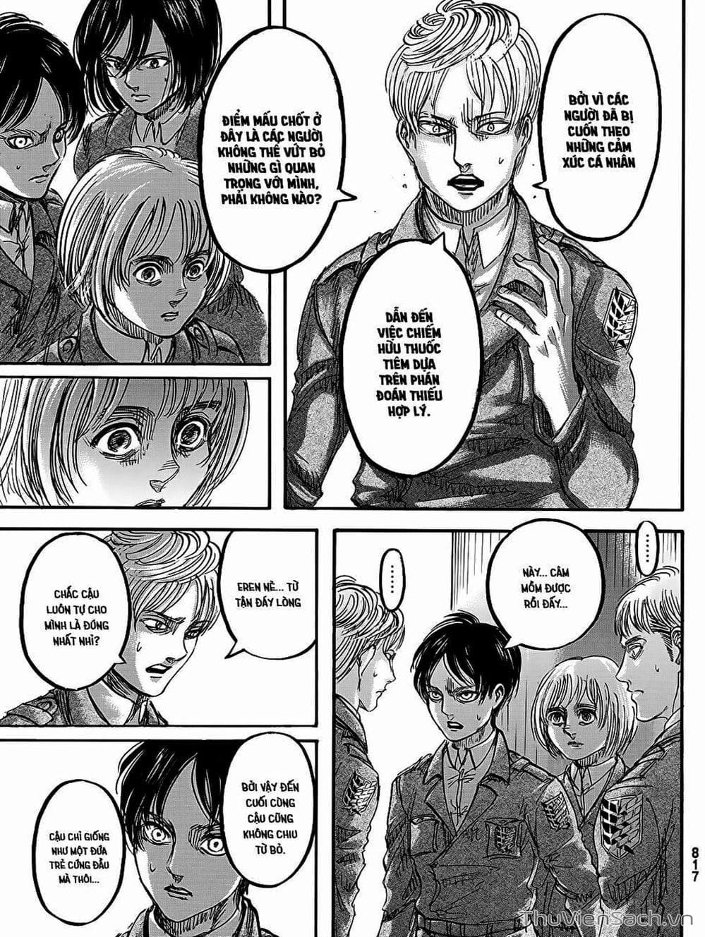Truyện Tranh Đại Chiến Titan - Attack On Titan trang 8