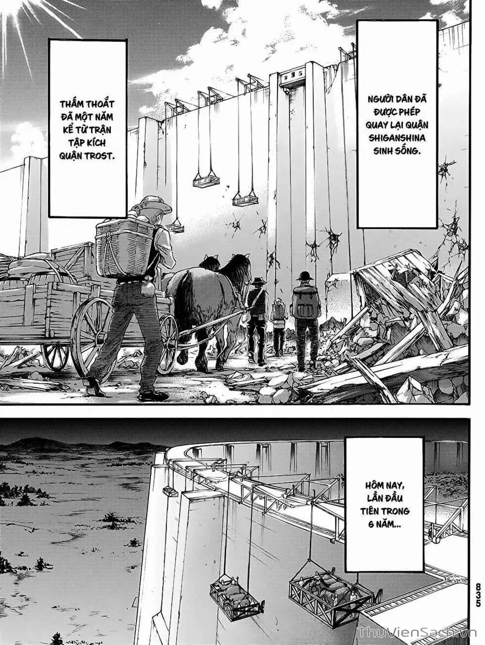 Truyện Tranh Đại Chiến Titan - Attack On Titan trang 8
