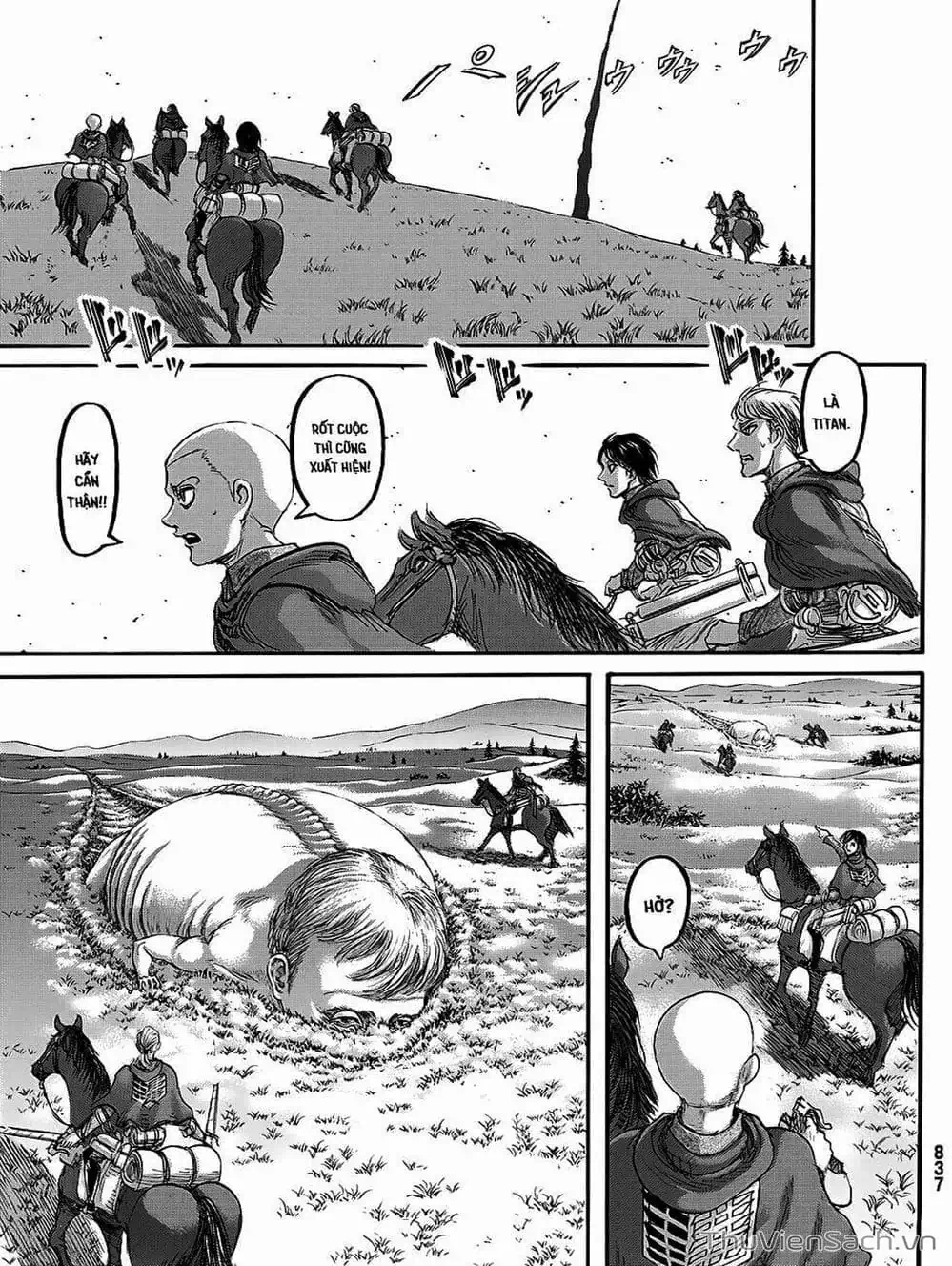 Truyện Tranh Đại Chiến Titan - Attack On Titan trang 8