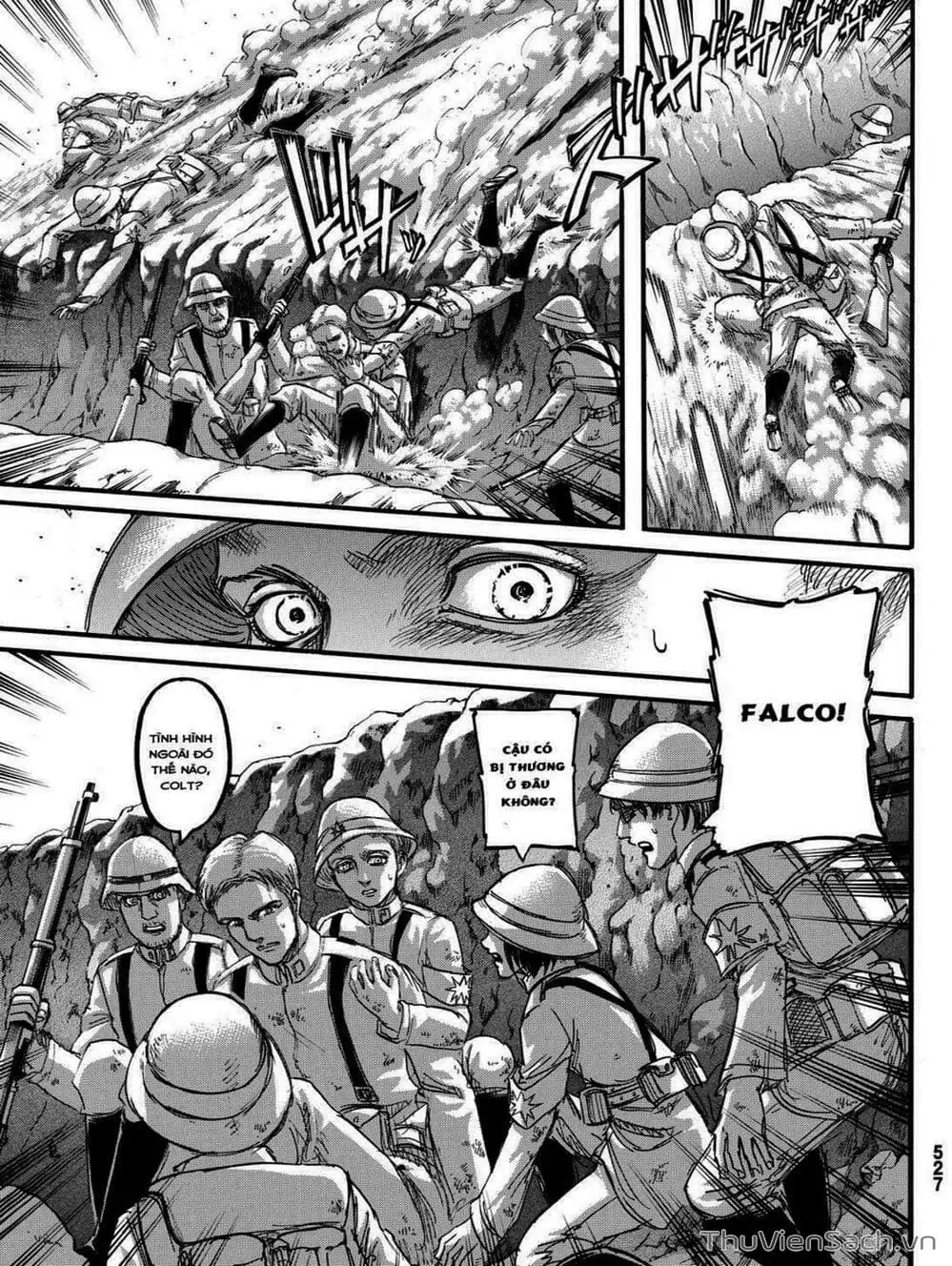 Truyện Tranh Đại Chiến Titan - Attack On Titan trang 8