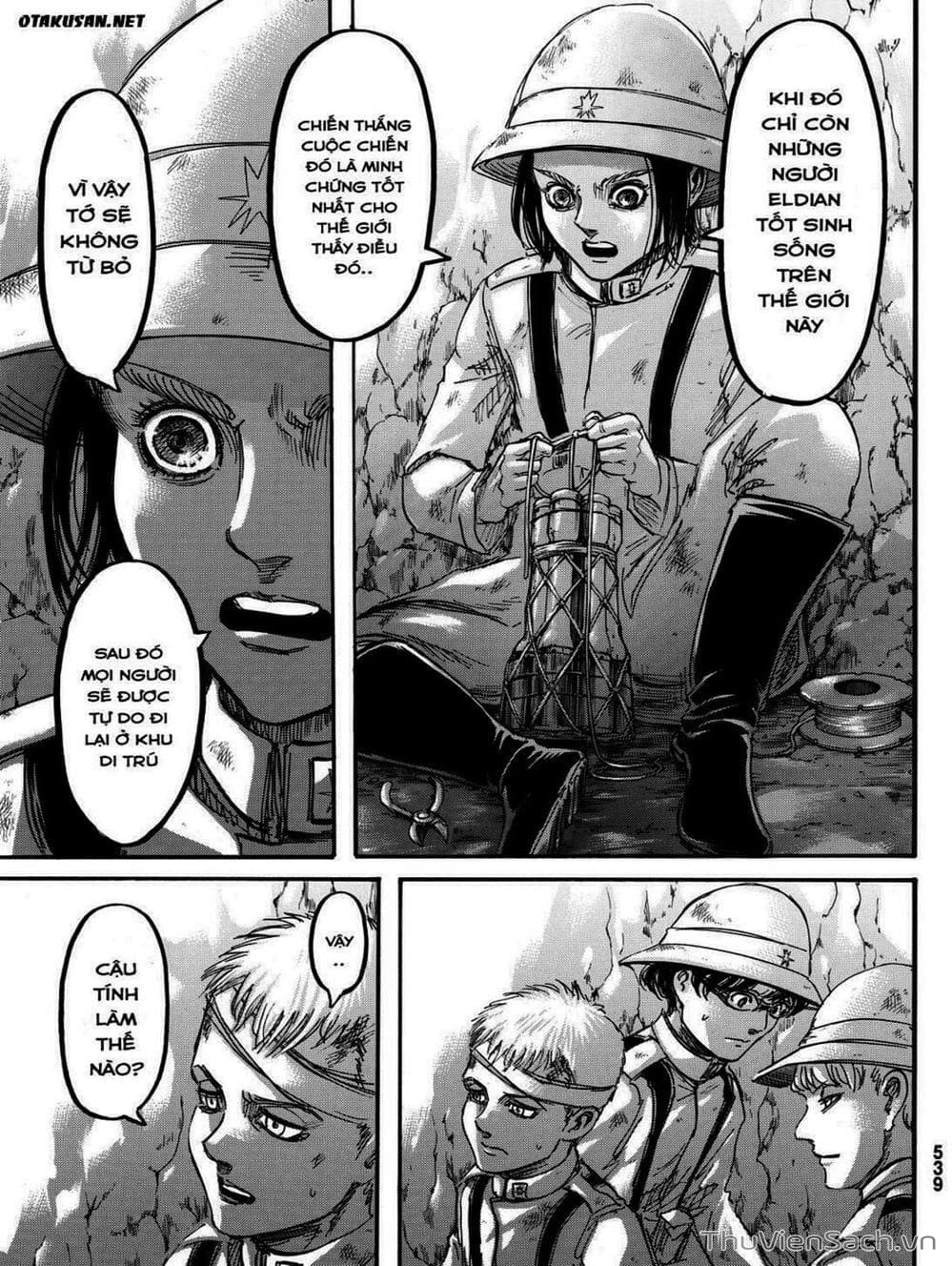 Truyện Tranh Đại Chiến Titan - Attack On Titan trang 8
