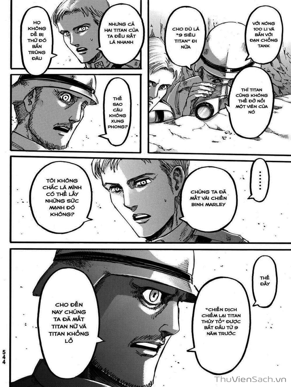 Truyện Tranh Đại Chiến Titan - Attack On Titan trang 8