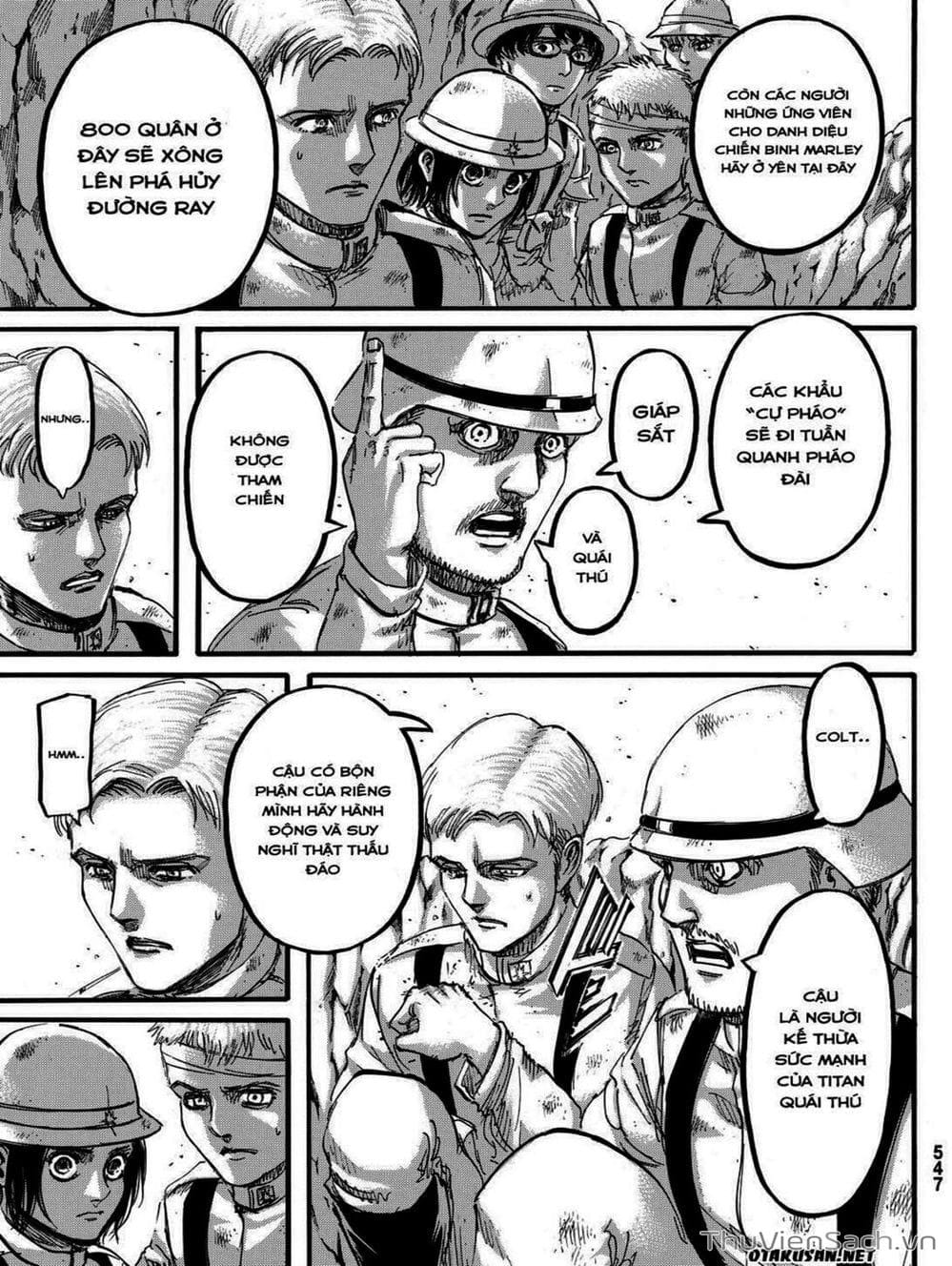 Truyện Tranh Đại Chiến Titan - Attack On Titan trang 8