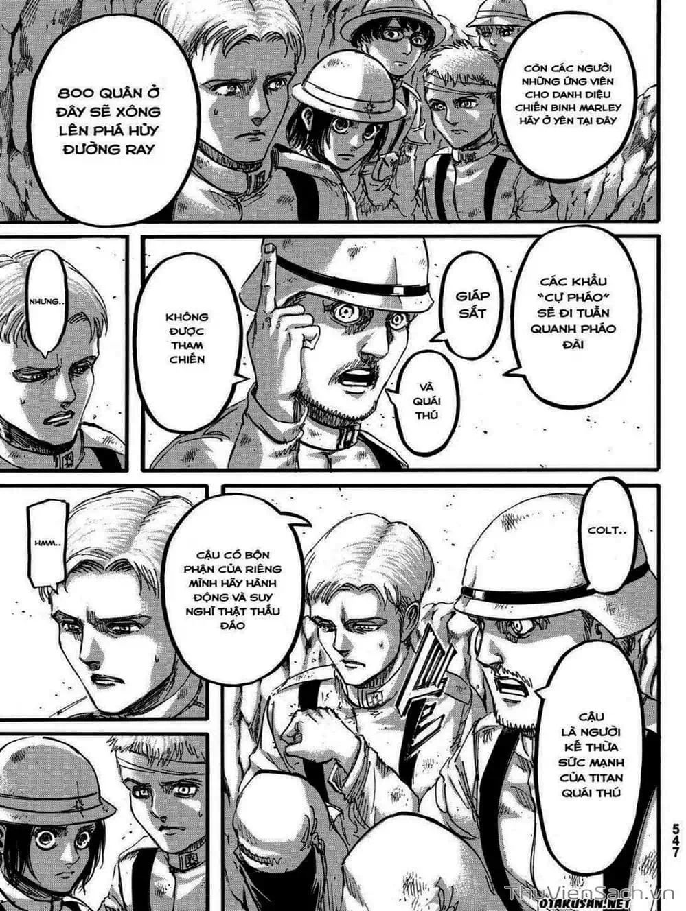 Truyện Tranh Đại Chiến Titan - Attack On Titan trang 8