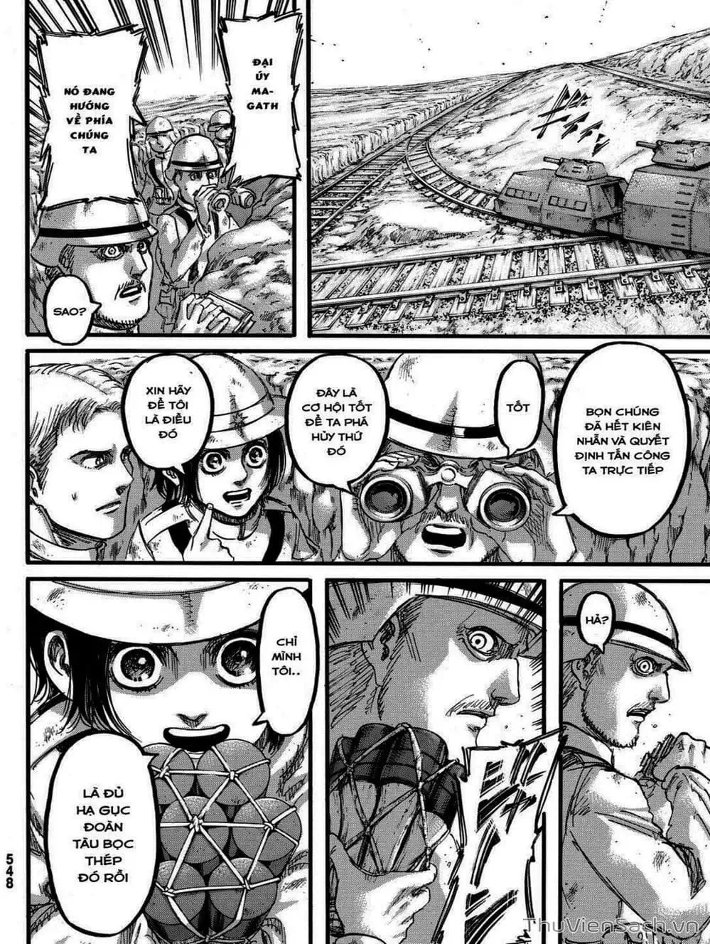 Truyện Tranh Đại Chiến Titan - Attack On Titan trang 8