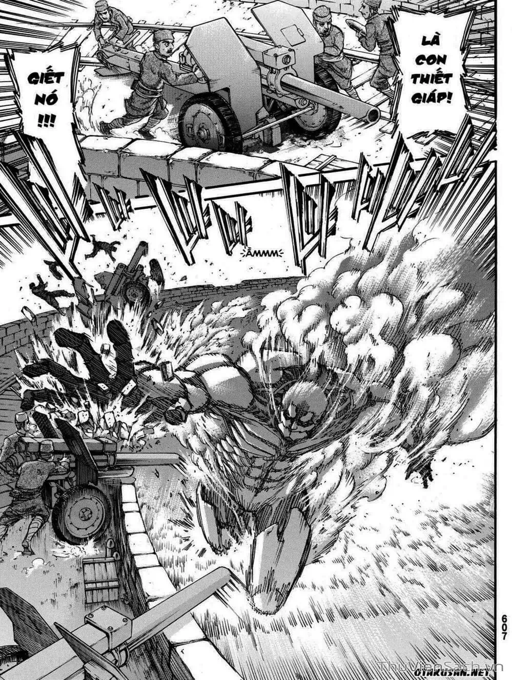 Truyện Tranh Đại Chiến Titan - Attack On Titan trang 8