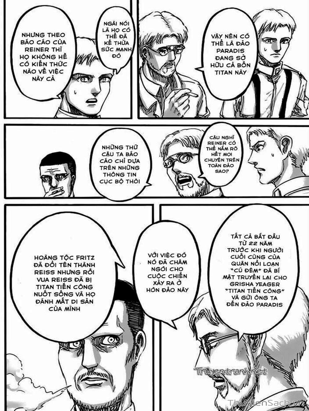 Truyện Tranh Đại Chiến Titan - Attack On Titan trang 8