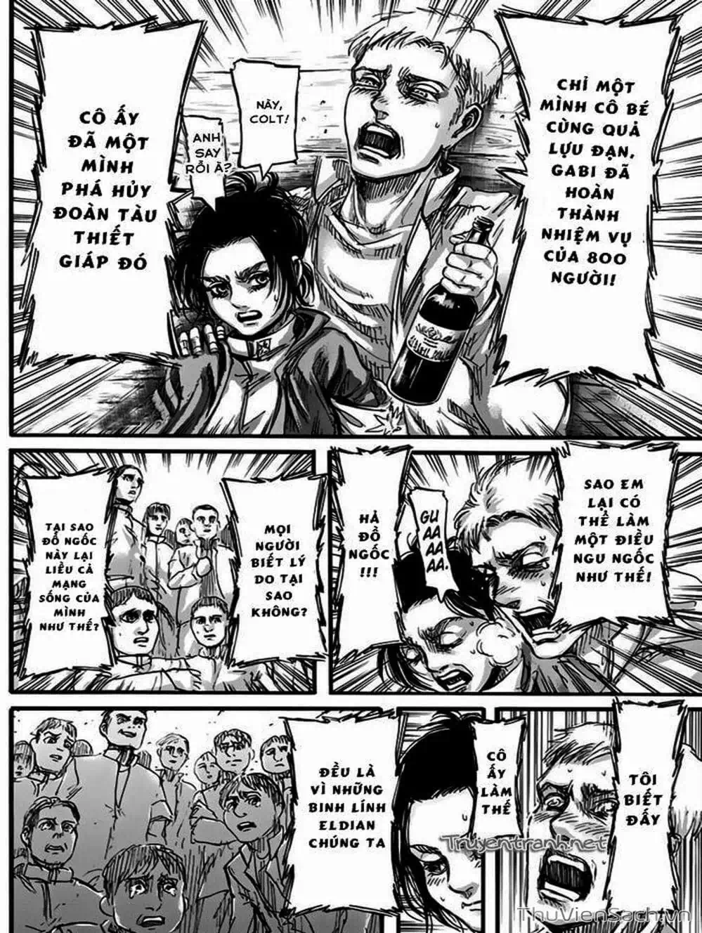 Truyện Tranh Đại Chiến Titan - Attack On Titan trang 8