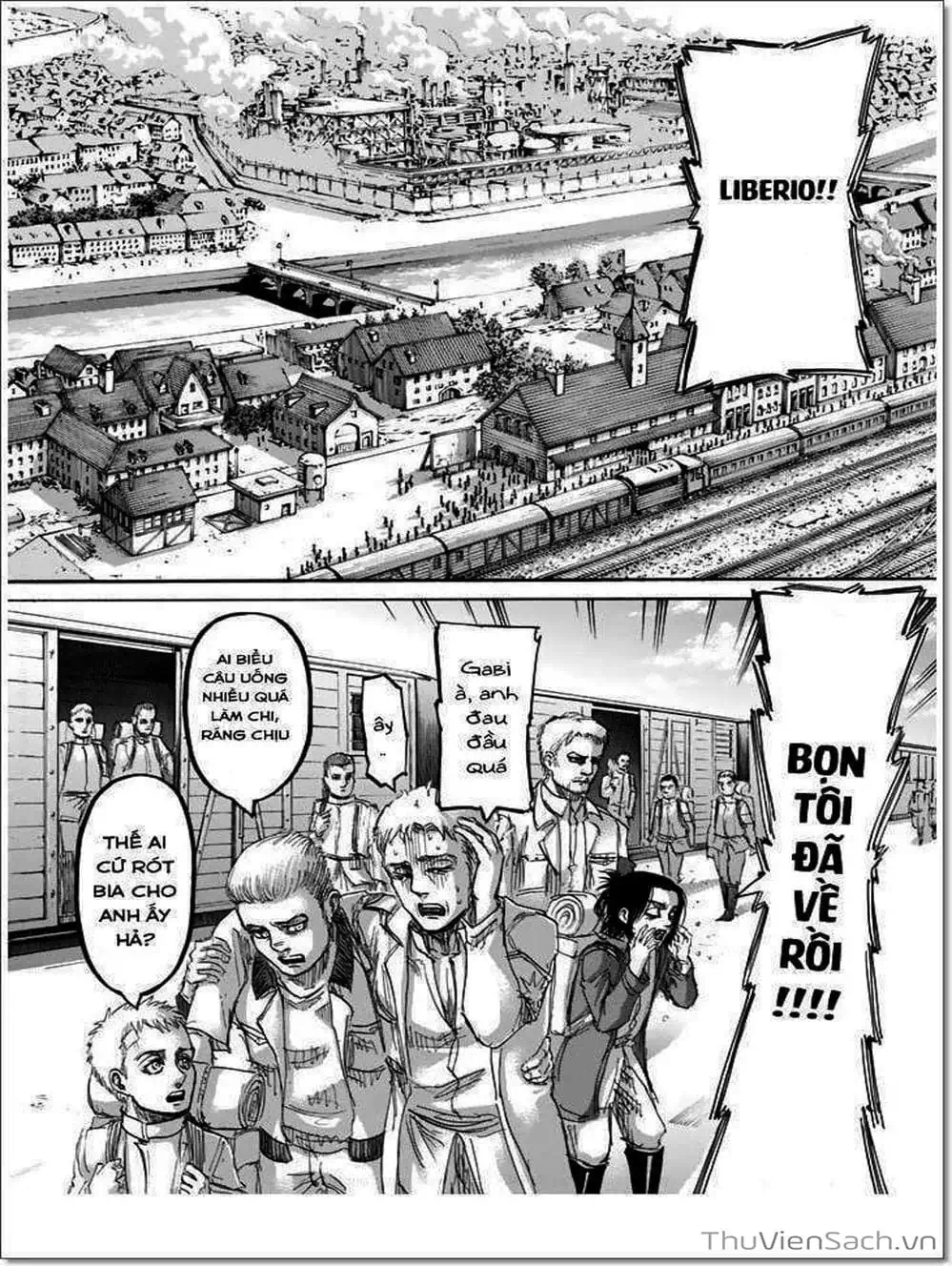 Truyện Tranh Đại Chiến Titan - Attack On Titan trang 8