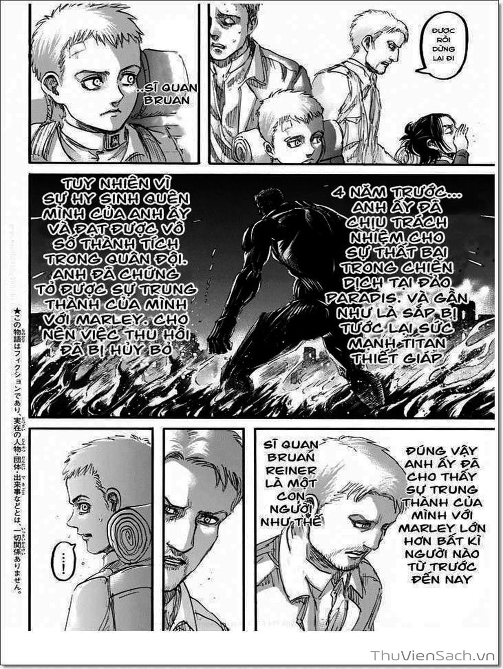 Truyện Tranh Đại Chiến Titan - Attack On Titan trang 8