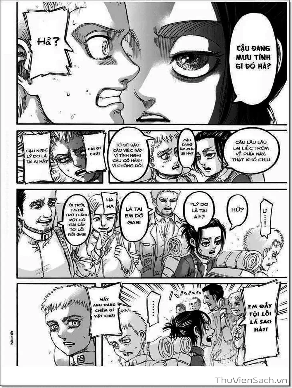Truyện Tranh Đại Chiến Titan - Attack On Titan trang 8