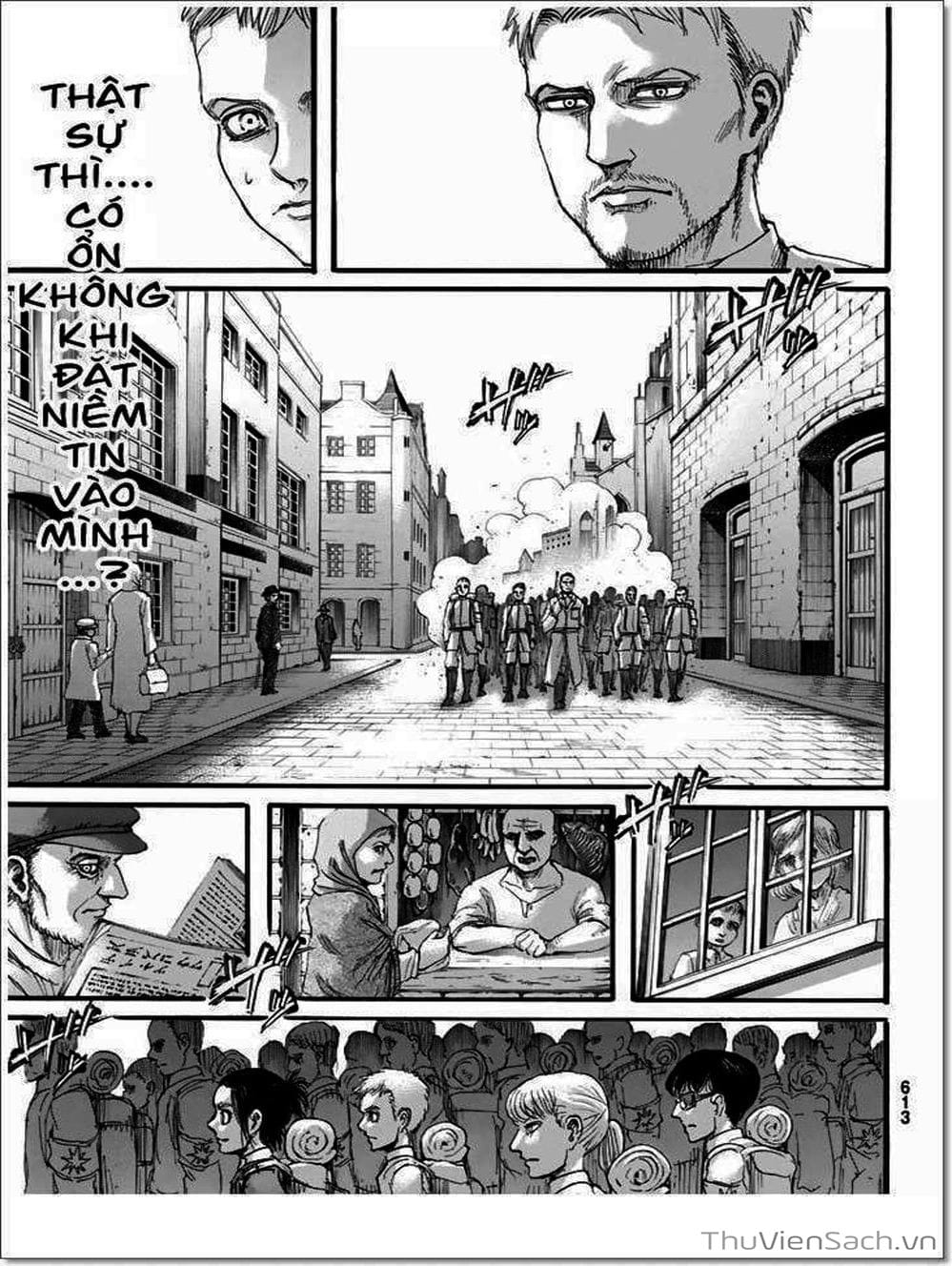 Truyện Tranh Đại Chiến Titan - Attack On Titan trang 8