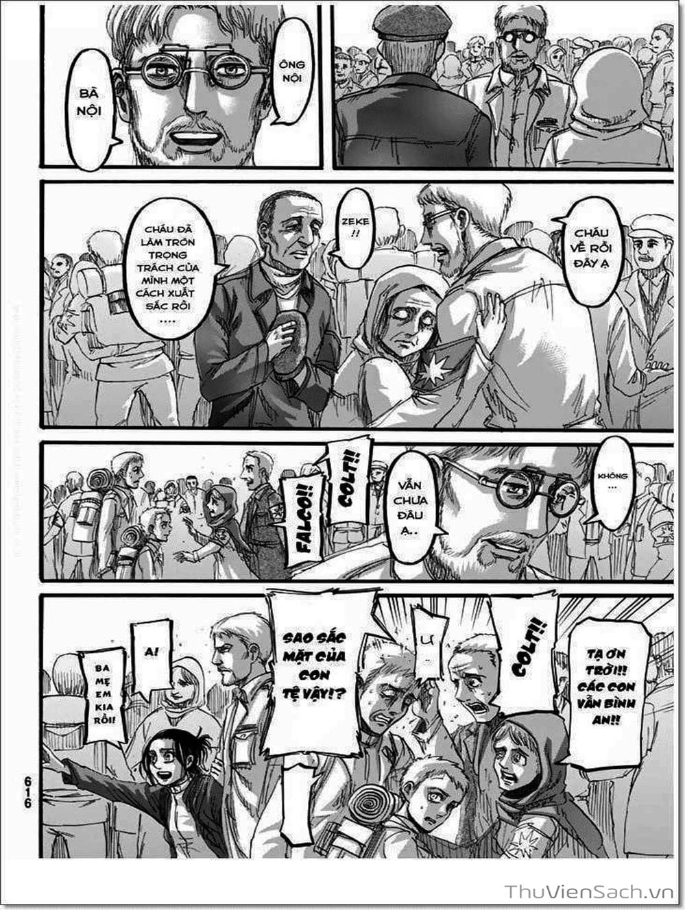 Truyện Tranh Đại Chiến Titan - Attack On Titan trang 8