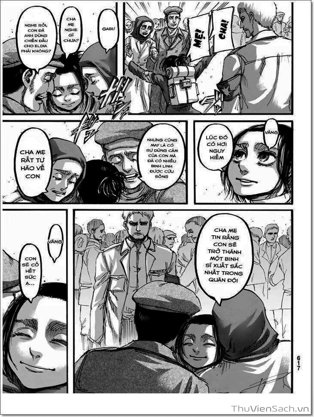 Truyện Tranh Đại Chiến Titan - Attack On Titan trang 8