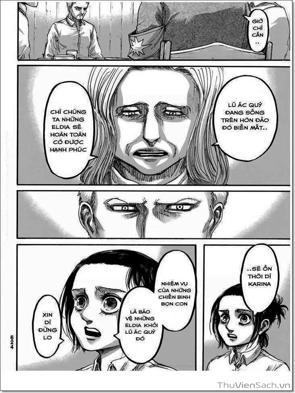 Truyện Tranh Đại Chiến Titan - Attack On Titan trang 8