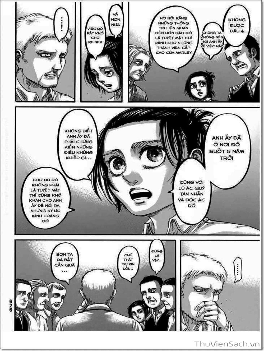 Truyện Tranh Đại Chiến Titan - Attack On Titan trang 8