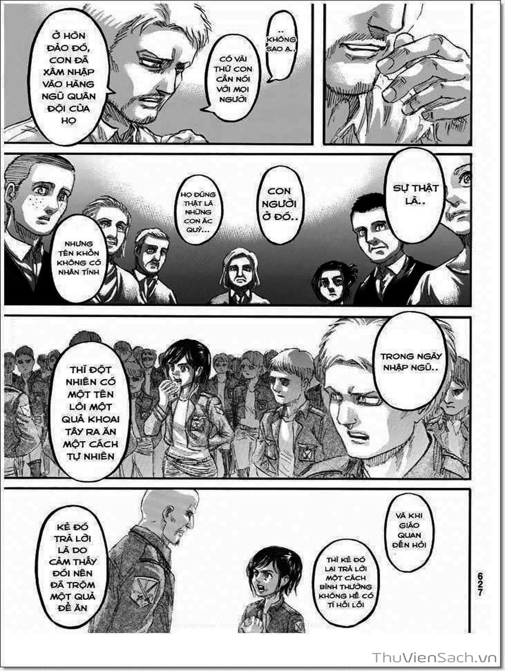 Truyện Tranh Đại Chiến Titan - Attack On Titan trang 8