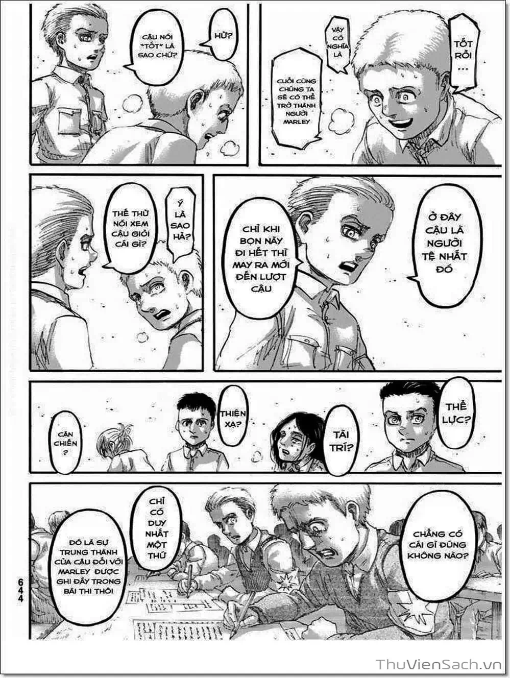 Truyện Tranh Đại Chiến Titan - Attack On Titan trang 8
