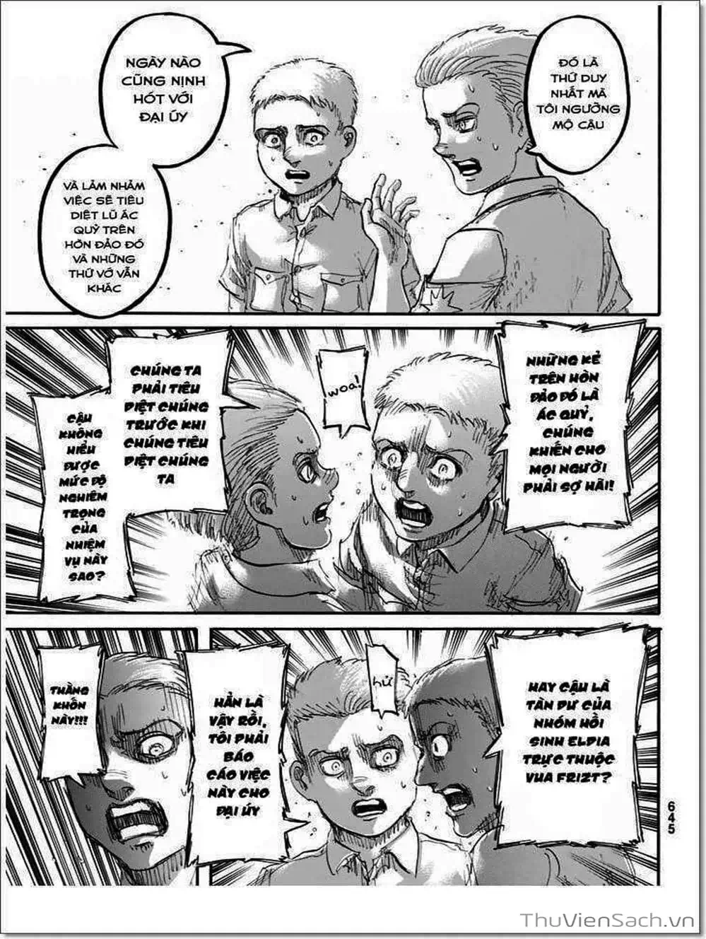 Truyện Tranh Đại Chiến Titan - Attack On Titan trang 8