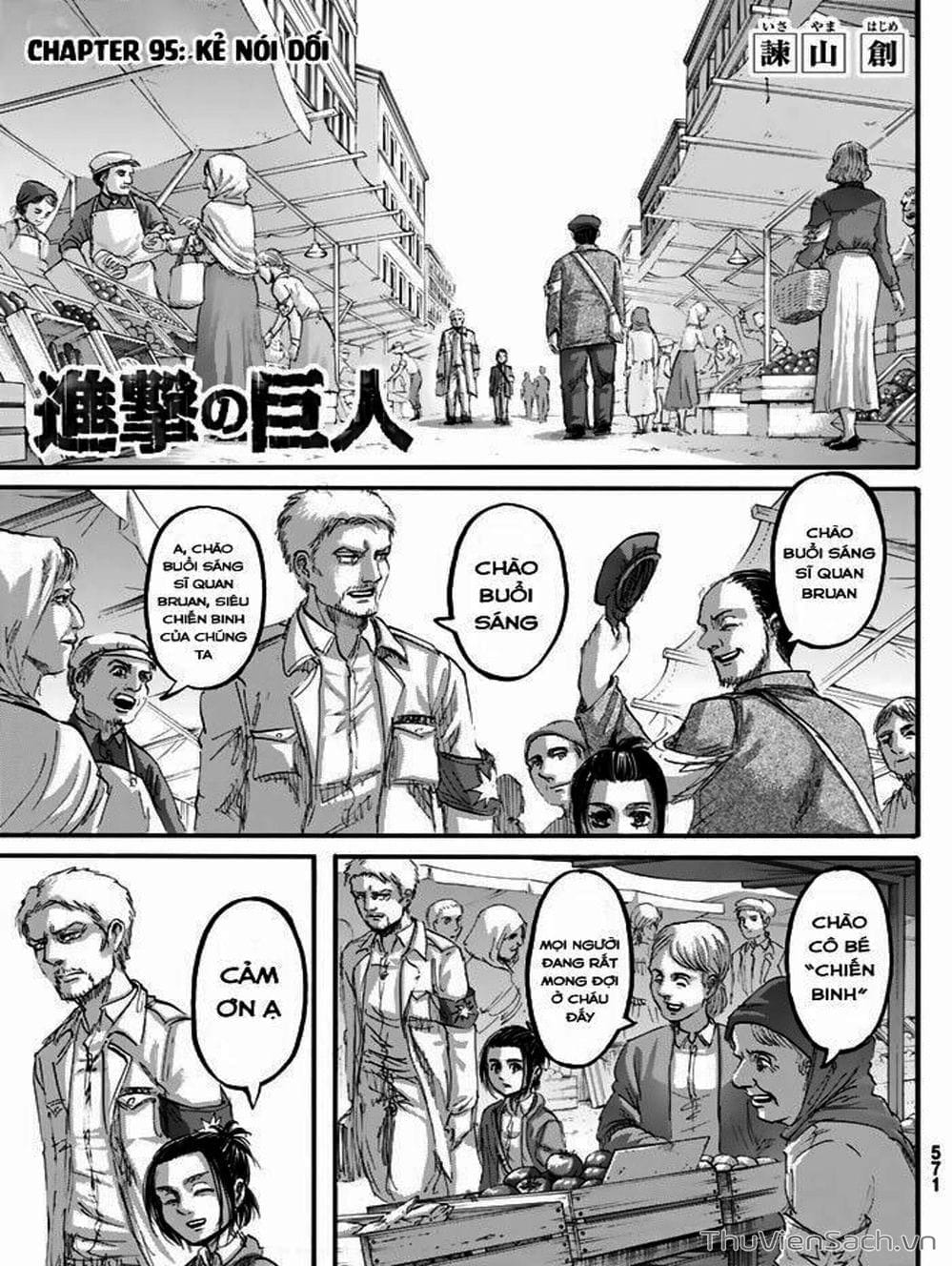 Truyện Tranh Đại Chiến Titan - Attack On Titan trang 8