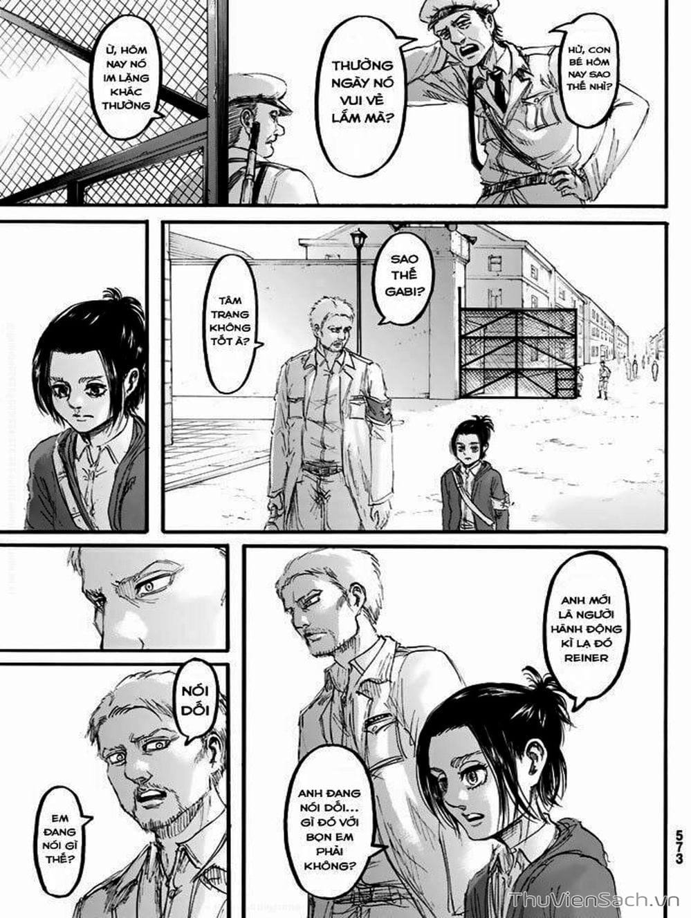 Truyện Tranh Đại Chiến Titan - Attack On Titan trang 8