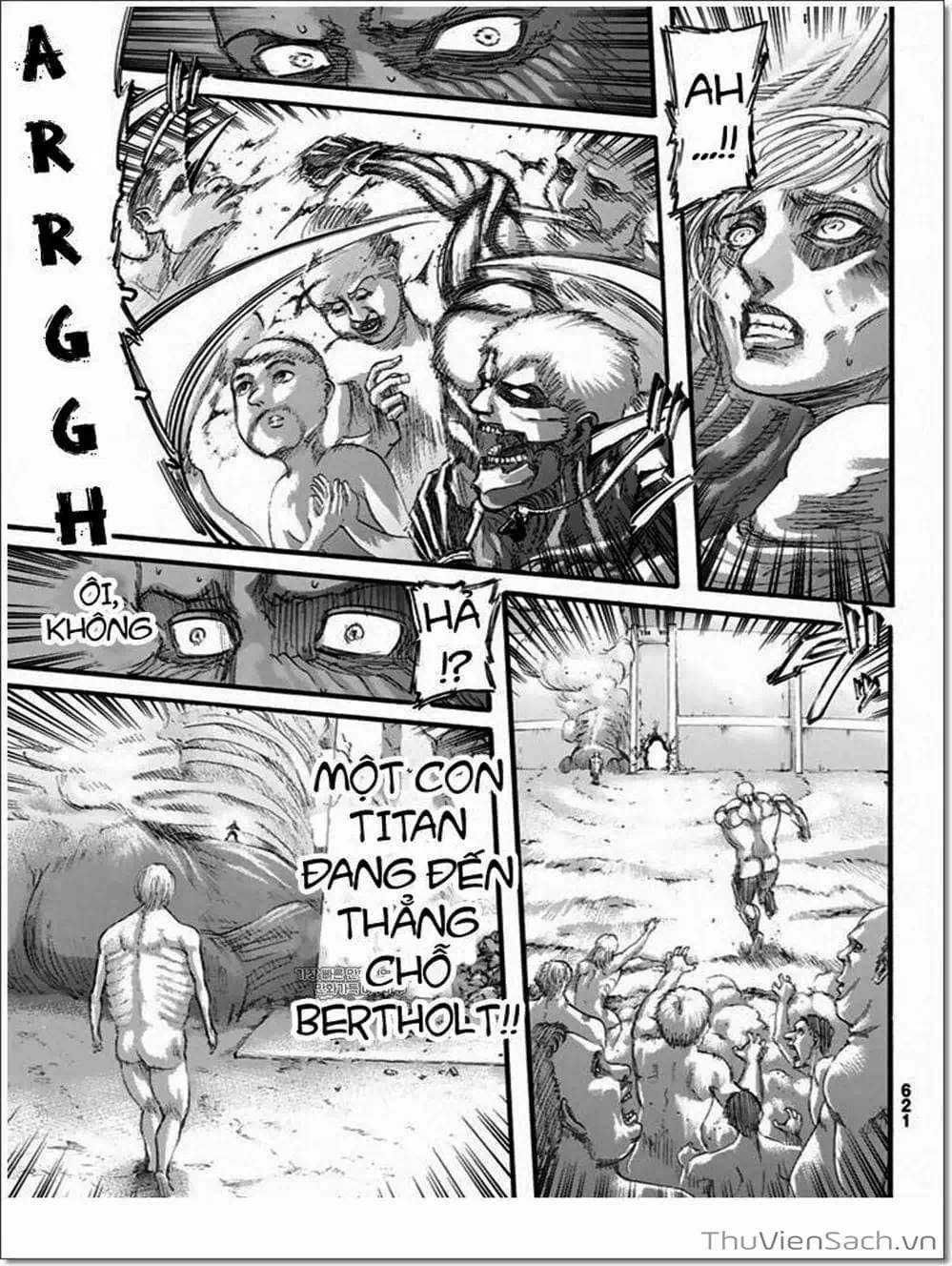 Truyện Tranh Đại Chiến Titan - Attack On Titan trang 8