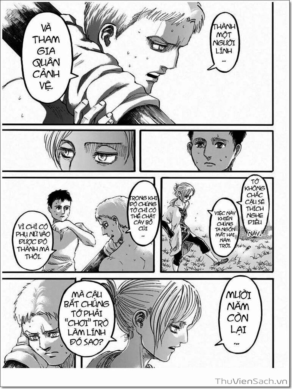 Truyện Tranh Đại Chiến Titan - Attack On Titan trang 8