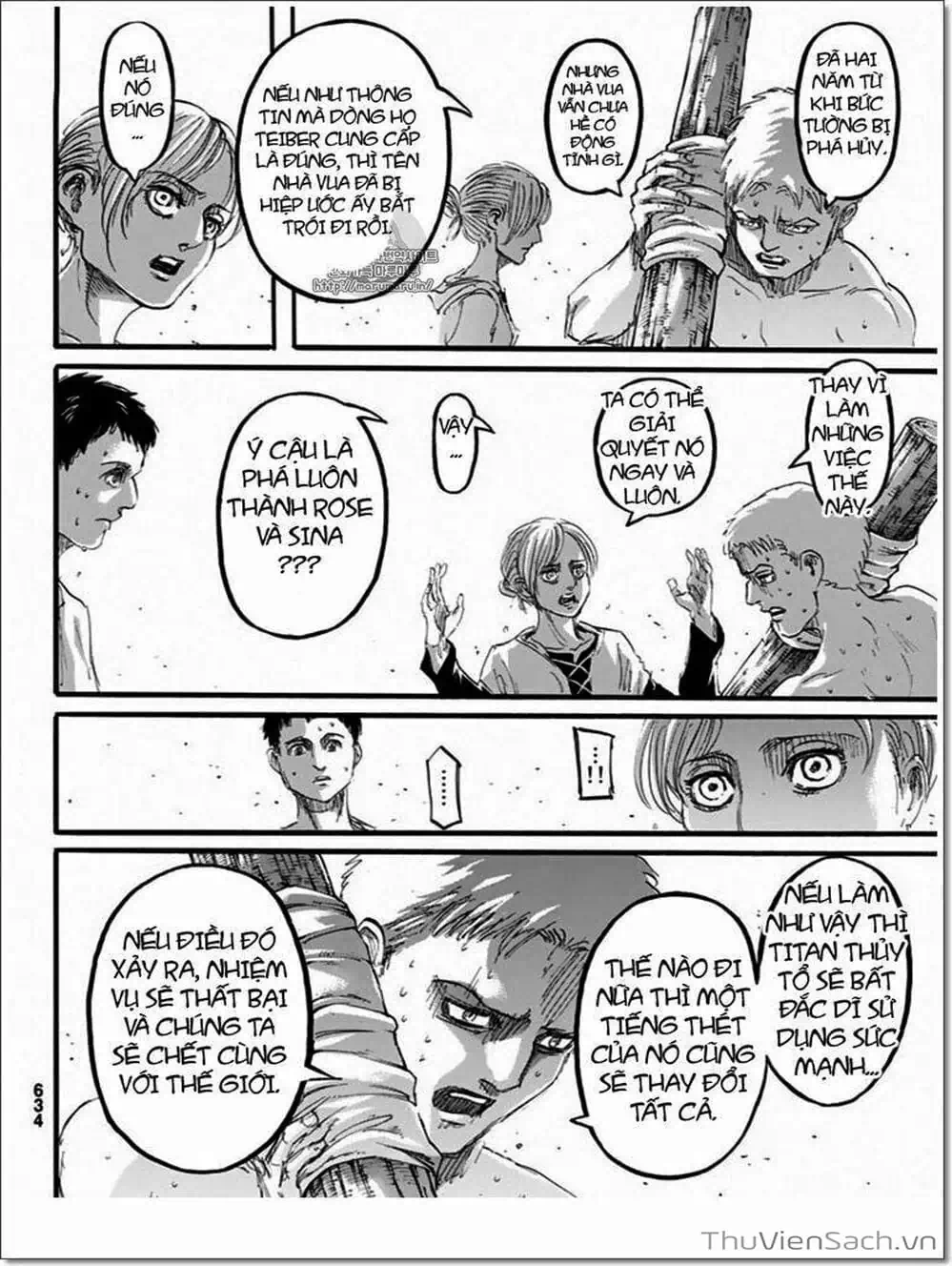 Truyện Tranh Đại Chiến Titan - Attack On Titan trang 8