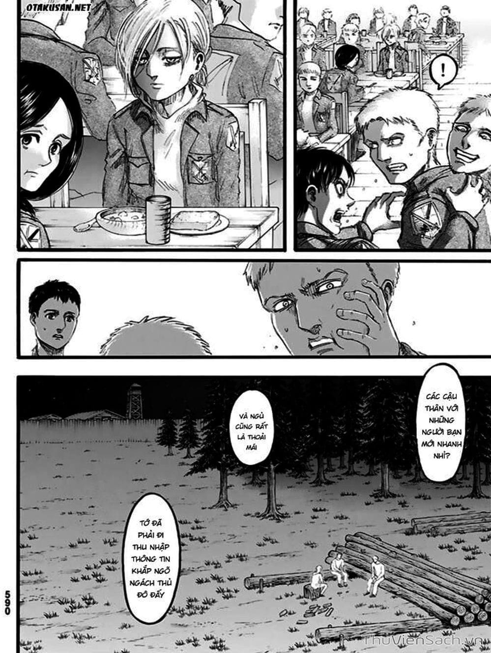 Truyện Tranh Đại Chiến Titan - Attack On Titan trang 8