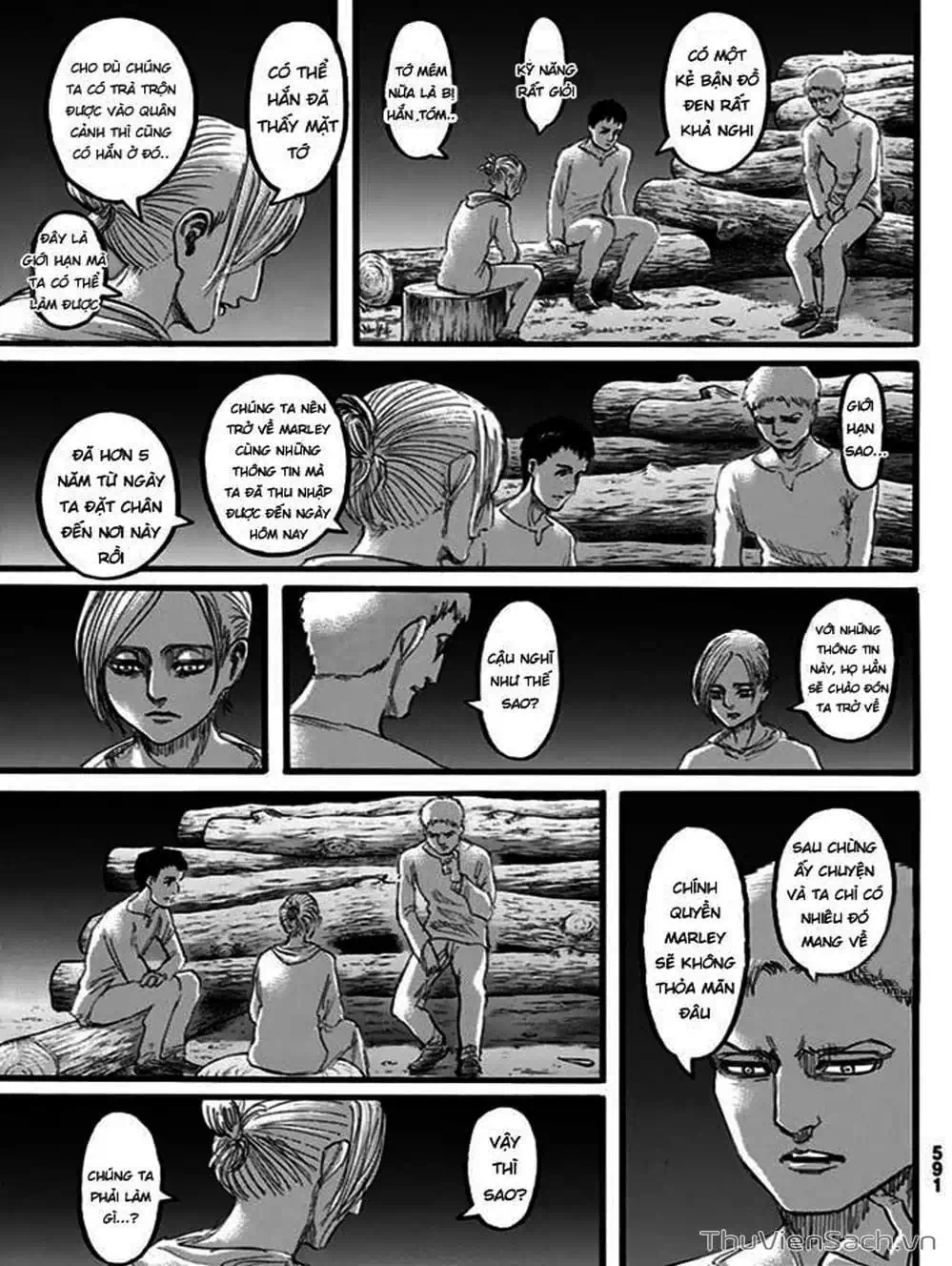 Truyện Tranh Đại Chiến Titan - Attack On Titan trang 8
