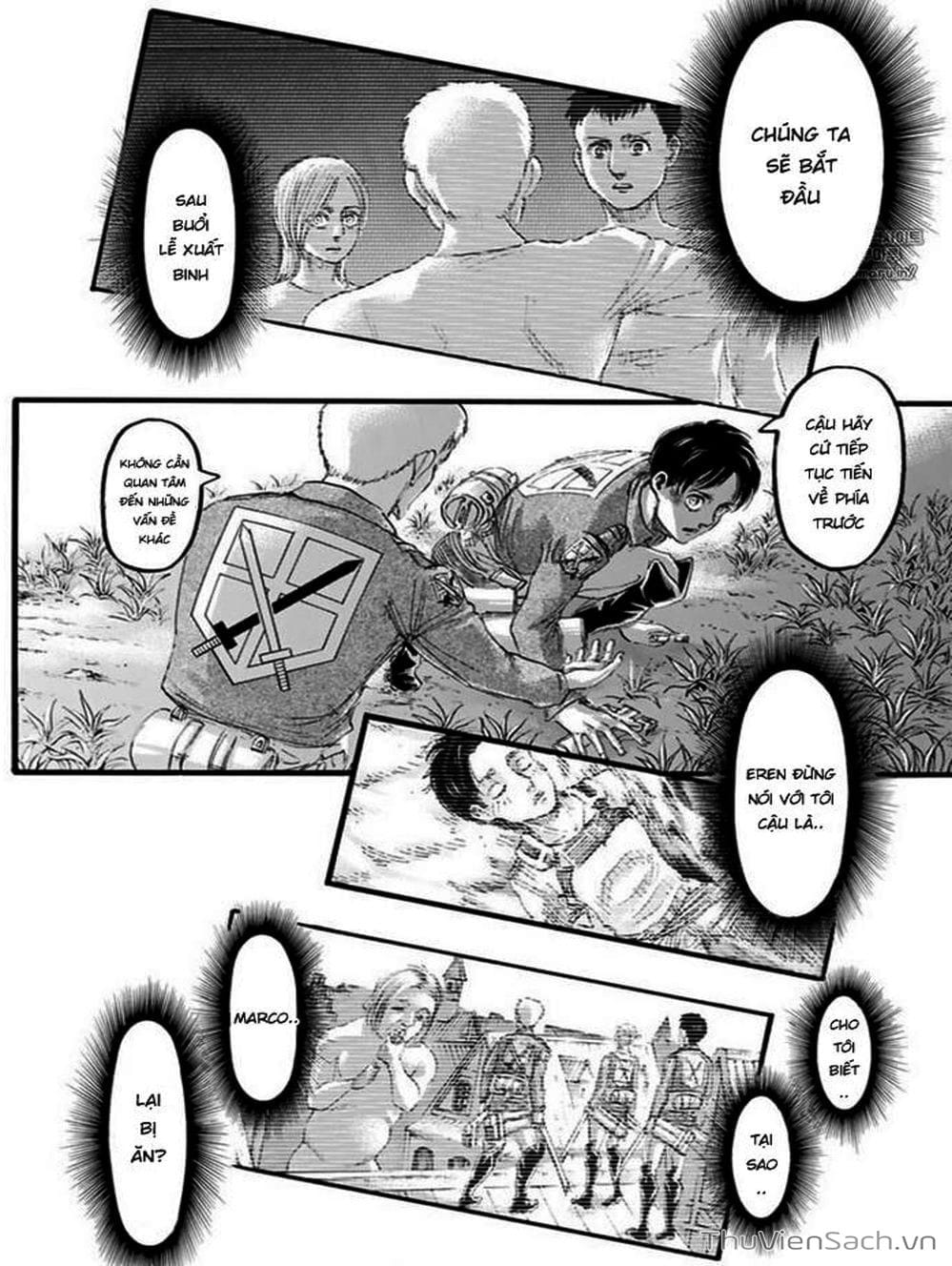 Truyện Tranh Đại Chiến Titan - Attack On Titan trang 8