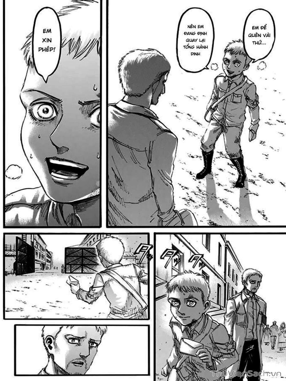 Truyện Tranh Đại Chiến Titan - Attack On Titan trang 8