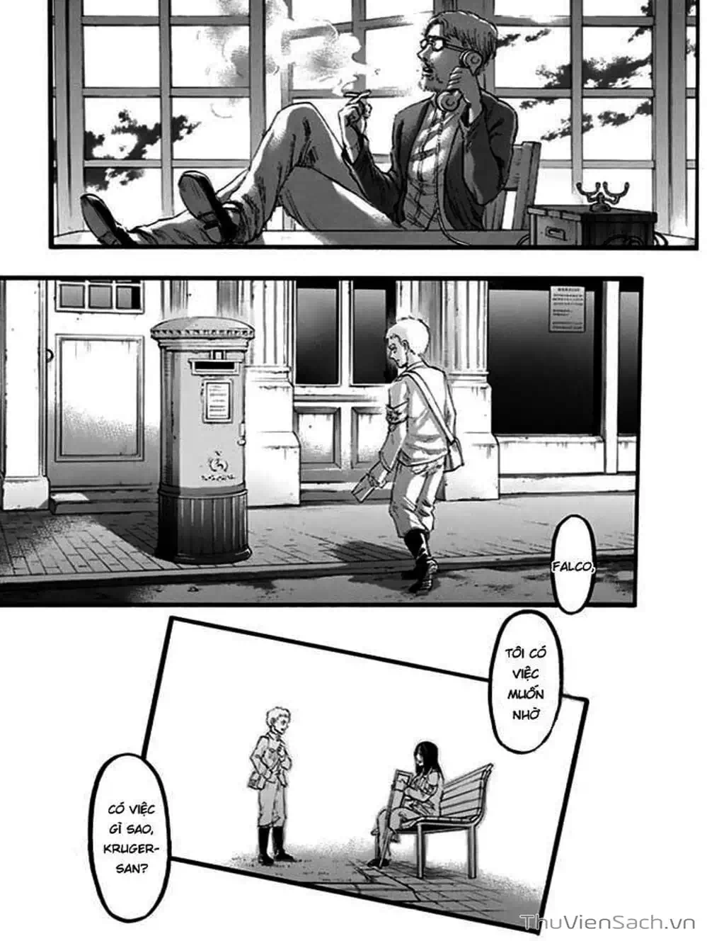 Truyện Tranh Đại Chiến Titan - Attack On Titan trang 8