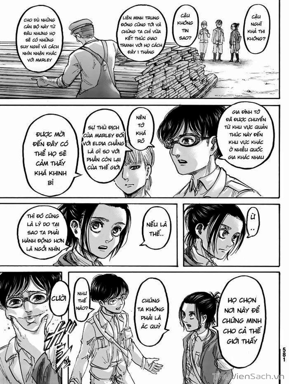 Truyện Tranh Đại Chiến Titan - Attack On Titan trang 8