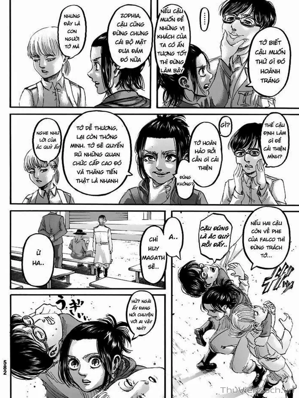 Truyện Tranh Đại Chiến Titan - Attack On Titan trang 8