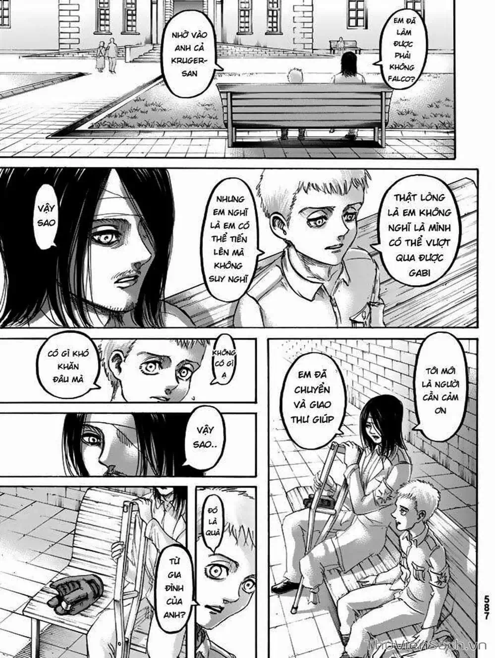 Truyện Tranh Đại Chiến Titan - Attack On Titan trang 8