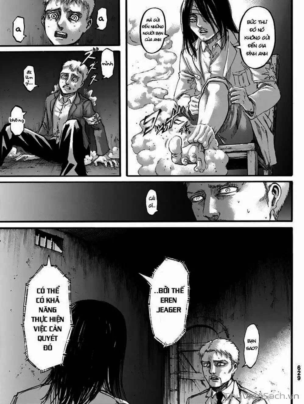 Truyện Tranh Đại Chiến Titan - Attack On Titan trang 8
