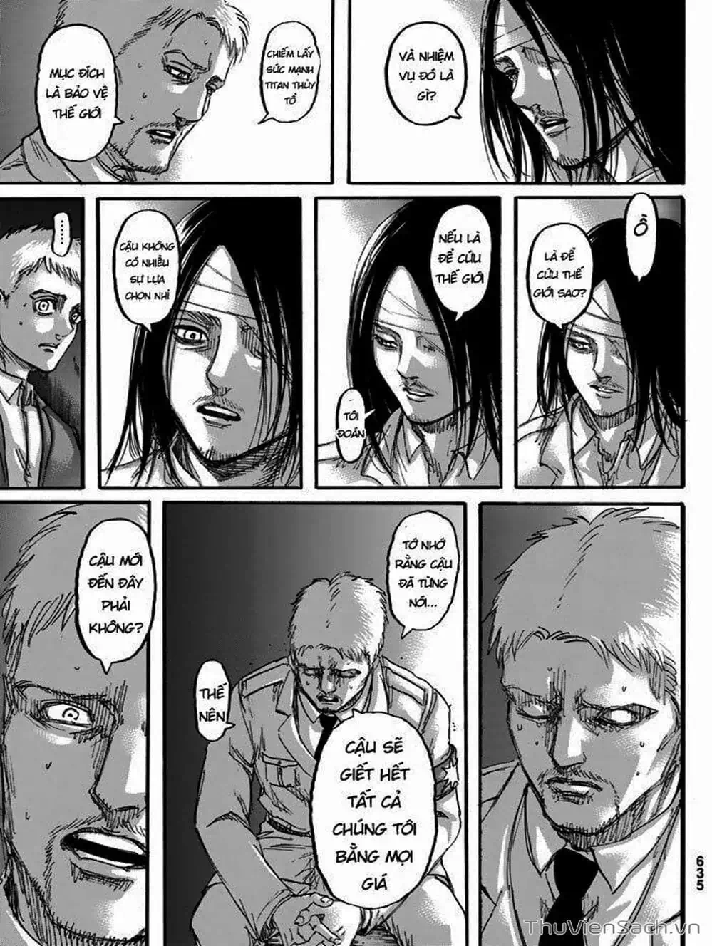 Truyện Tranh Đại Chiến Titan - Attack On Titan trang 8
