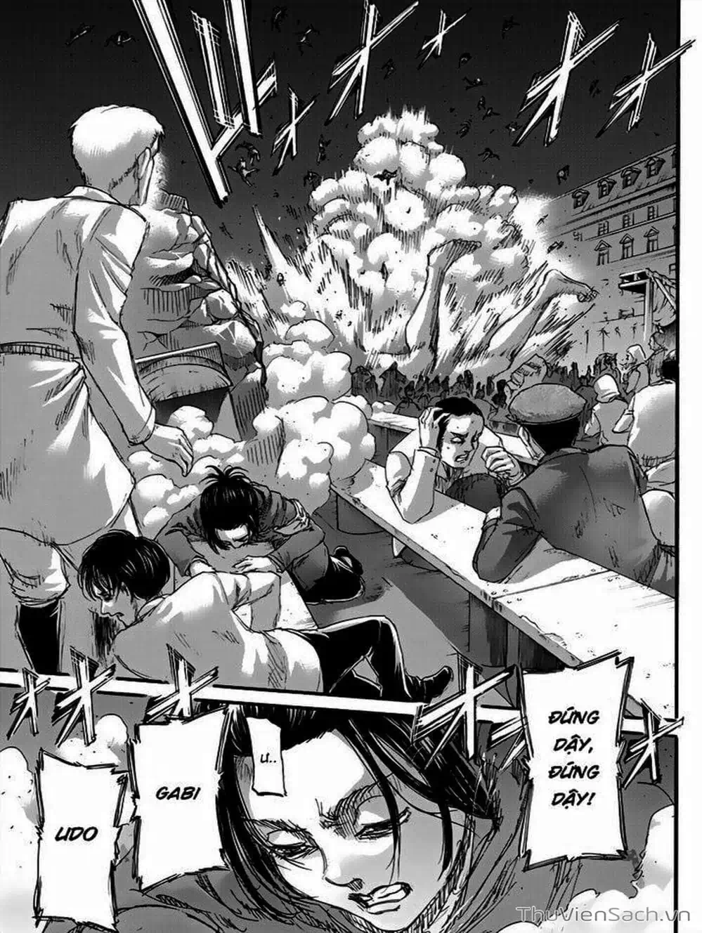 Truyện Tranh Đại Chiến Titan - Attack On Titan trang 8