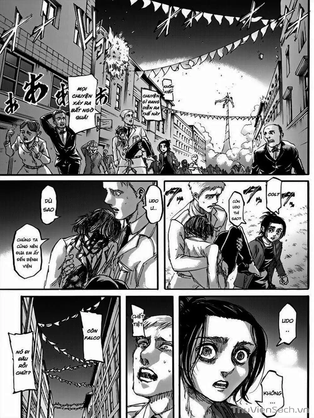 Truyện Tranh Đại Chiến Titan - Attack On Titan trang 8